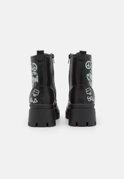 Even&Odd Platform Ankle Boots - Black -Even&Odd b3c833d8039c42e7a00874fa565764c0