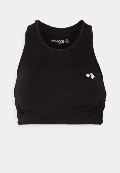 Medium Support Sports Bra - Black -Even&Odd b6b997c3f5d147dd90207d7b03acd41f