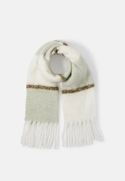 Even&Odd Scarf - Green/White -Even&Odd b9990b790ee44eb8b98453896c070e8d