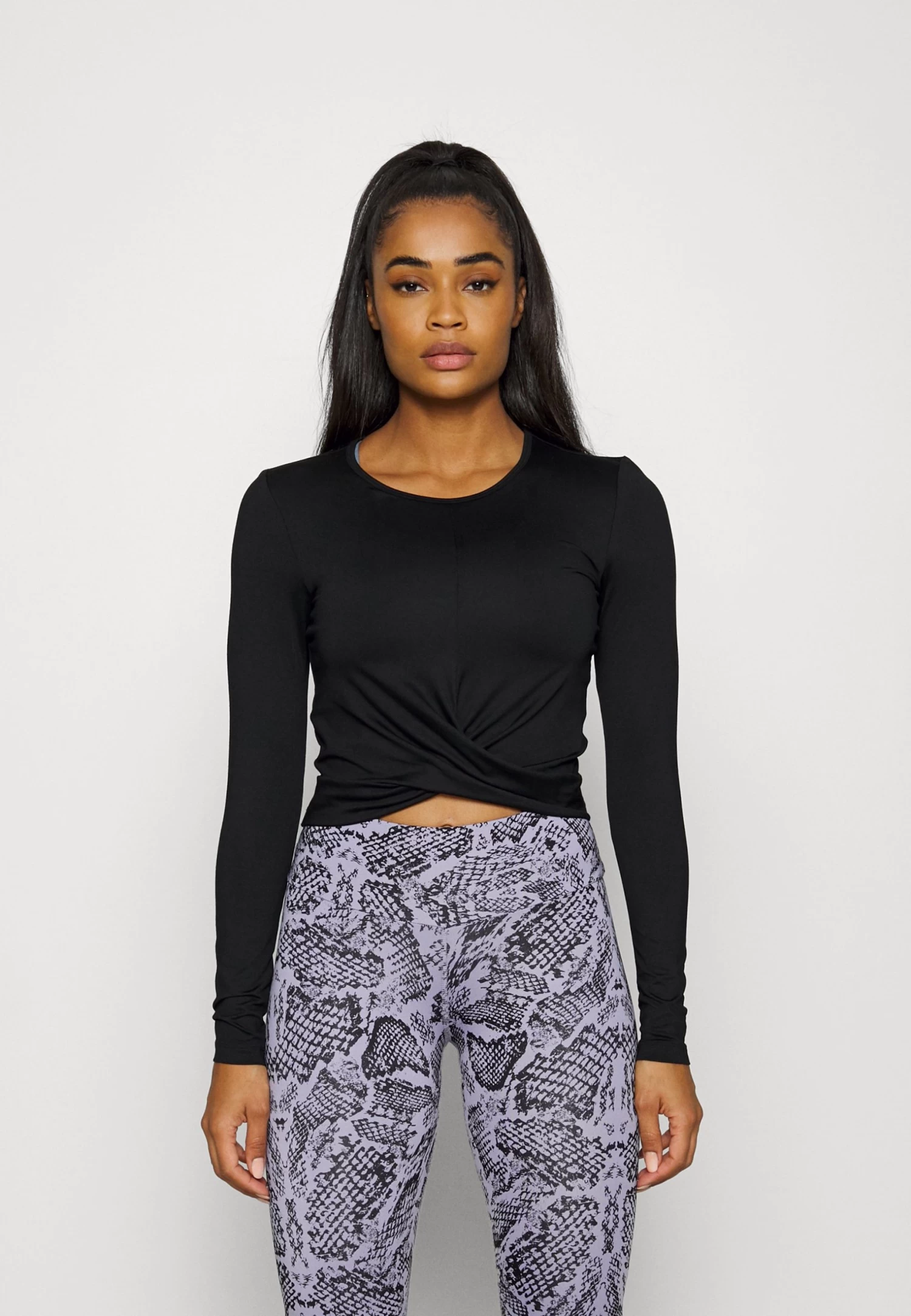 Long Sleeved Top - Black 1 Long Sleeved Top - Black