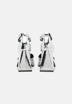 Even&Odd Platform Heels - Silver-Coloured -Even&Odd bbd50063bfa849b685f379a67a14547d