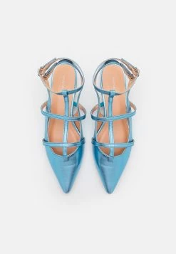 Even&Odd Slingback Ballet Pumps - Blue -Even&Odd bbed0b65666a469ea10343cefe7ec4f2