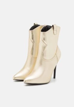 Even&Odd Classic Ankle Boots - Gold -Even&Odd bd05d7300cb8402184c1192d36498fab
