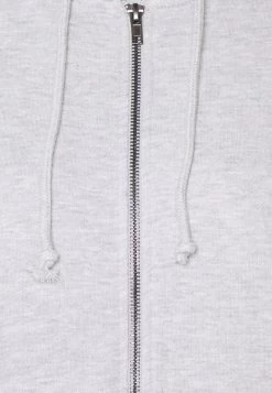 Even&Odd Zip-Up Sweatshirt - Mottled Light Grey -Even&Odd bd30c41286694a44ad7b6c659e8eecae