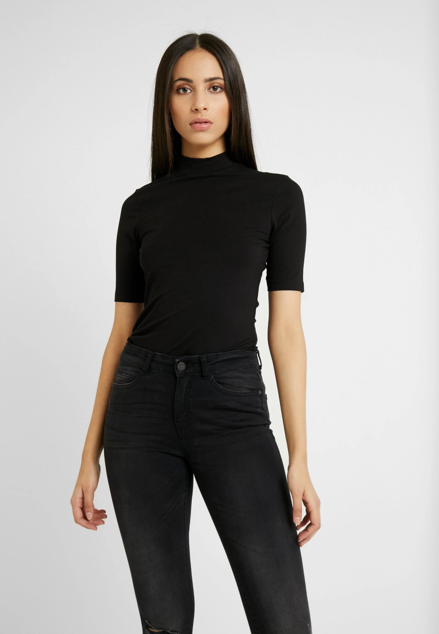 2Pack - Basic T-Shirt - White/Black 3 2Pack - Basic T-Shirt - White/Black - Image 3