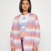 Even&Odd Cardigan - Lilac/Pink/White