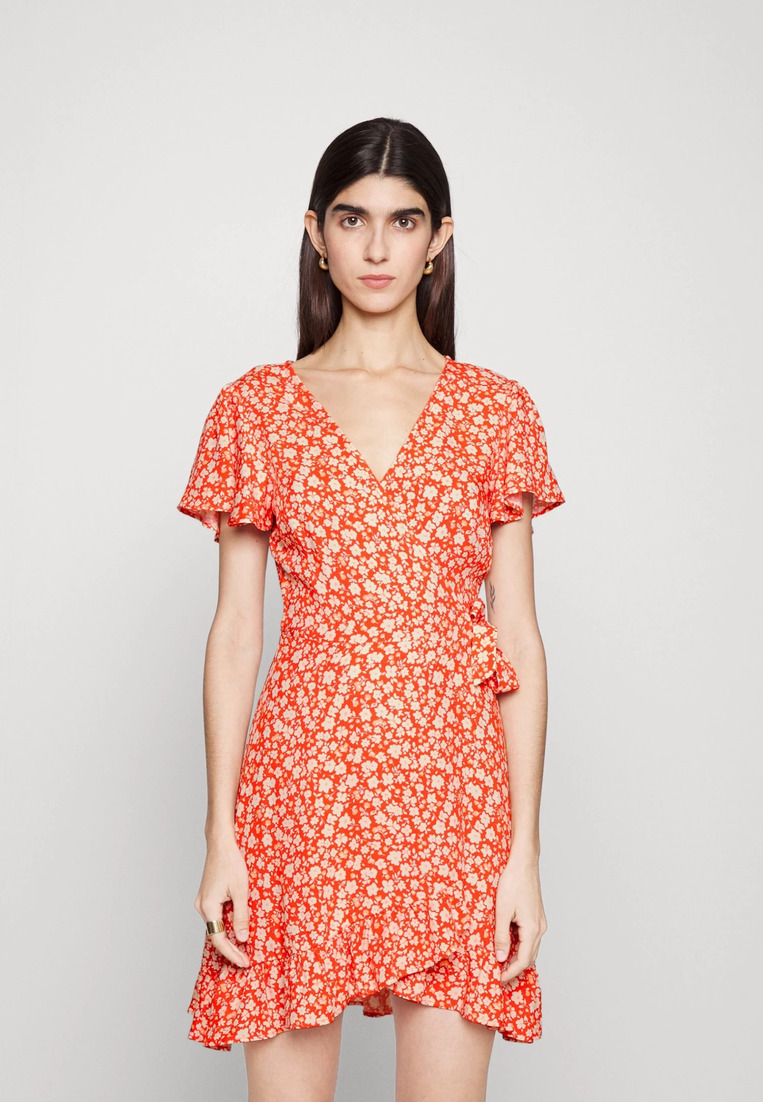 Even&Odd Day Dress - Red/White 3 Even&Odd Day Dress - Red/White - Image 3