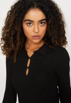 Even&Odd Jersey Dress - Black -Even&Odd c1f737fc949749de98773a2d7ac74252