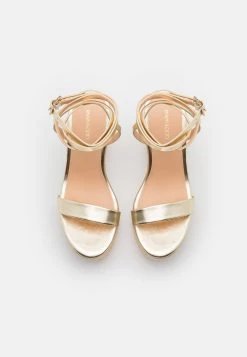 Even&Odd High Heeled Sandals - Gold -Even&Odd c504022d3e0f4a1bb5fe15e65376f1c3