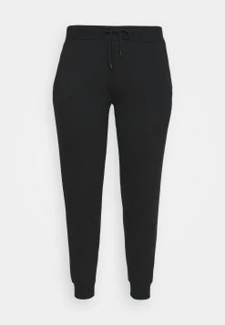 Slim Fit Joggers - Tracksuit Bottoms - Black -Even&Odd c68e64429f214f768c6f23001be010f1