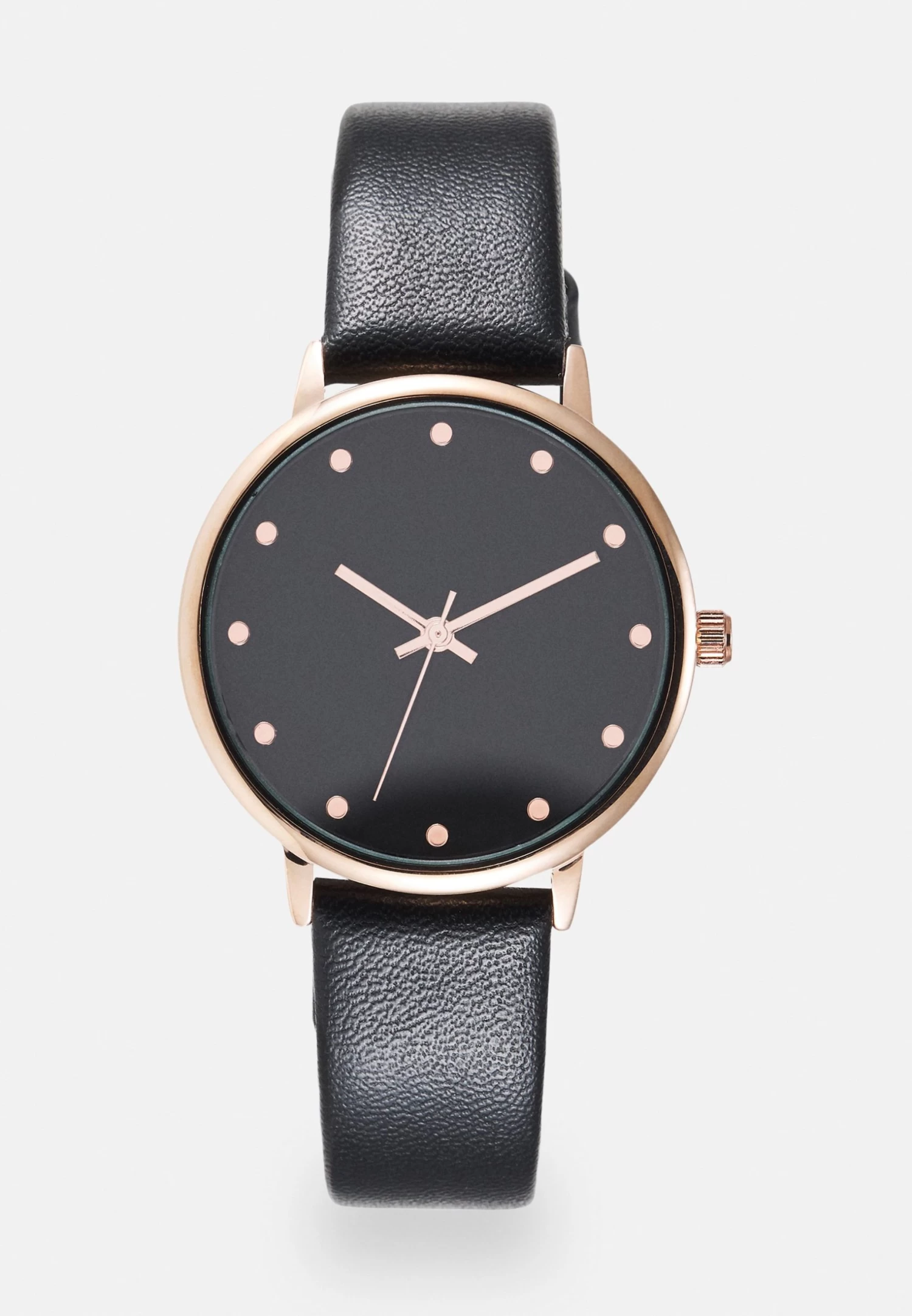 Even&Odd Watch - Black/Rosegold-Coloured 1 Even&Odd Watch - Black/Rosegold-Coloured