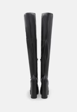 Over-The-Knee Boots - Black -Even&Odd c82a12d96cf04af5b9bf36d65d8471bd