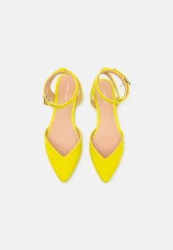 Even&Odd Slingback Ballet Pumps - Yellow -Even&Odd c8f66b66a0e24136b4a035d55b932cf3