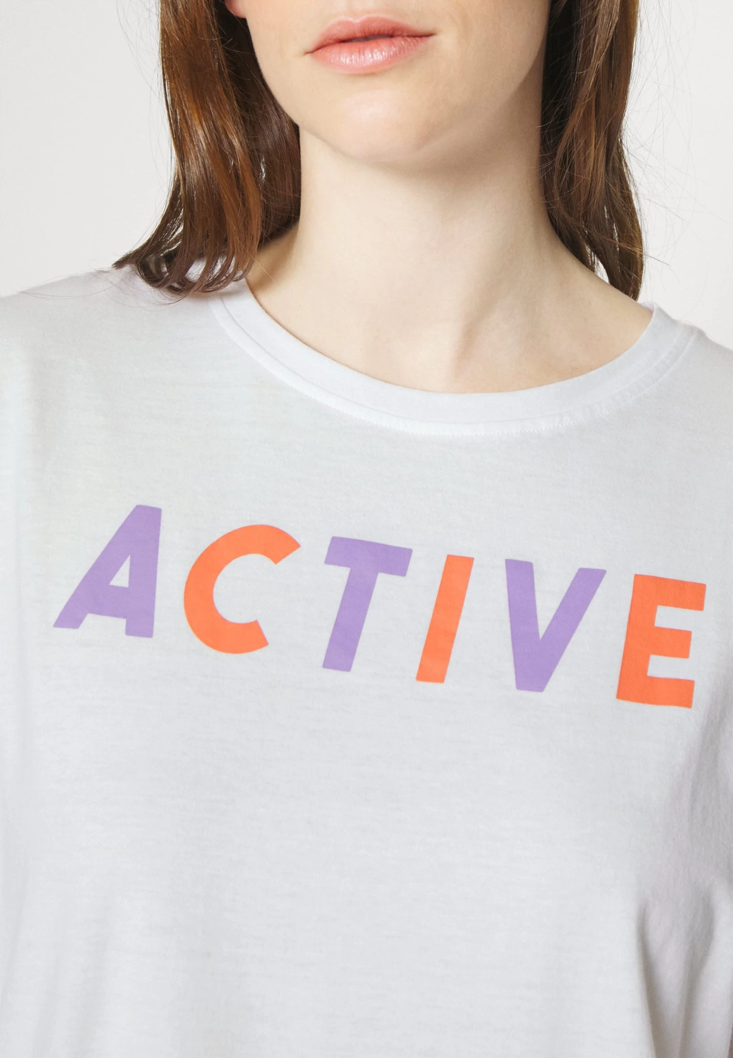 Oversized - Print T-Shirt - White 6 Oversized - Print T-Shirt - White - Image 6