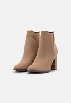 High Heeled Ankle Boots - Beige 8 High Heeled Ankle Boots - Beige -Even&Odd cb012676a28d4a23a453002dff660c36