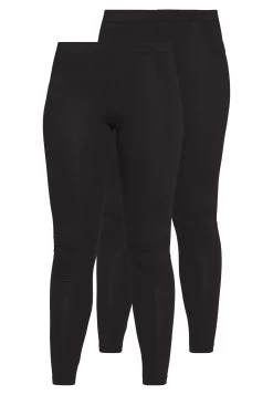 2 Pack- Leggings - Trousers - Black/Black
