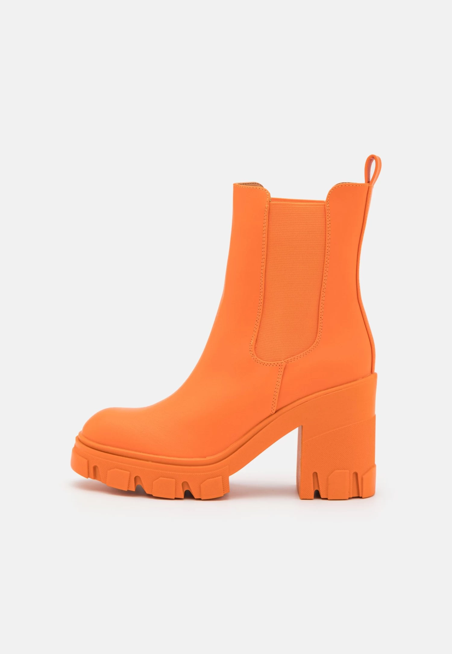 Even&Odd High Heeled Ankle Boots - Orange 2 Even&Odd High Heeled Ankle Boots - Orange - Image 2