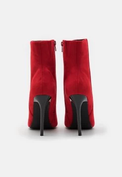 Even&Odd High Heeled Ankle Boots - Red -Even&Odd cc514499ad324de9a7bf31e9c1e1ee99