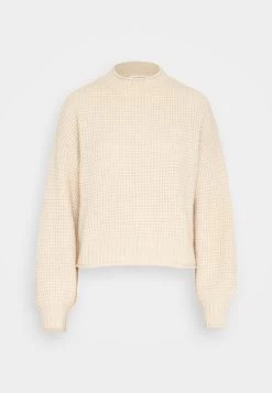 Even&Odd Moss Stitch Jumper - Jumper - Sand -Even&Odd cdecfb180b2a41299794ba1750648e6f