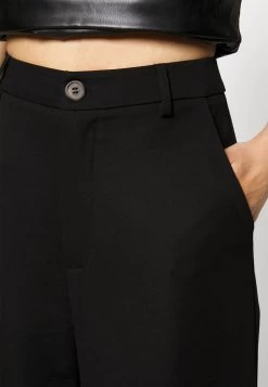 Petite Tailored Wide Leg Trouser - Trousers - Black 9 Petite Tailored Wide Leg Trouser - Trousers - Black -Even&Odd cffbf11fd0514e478b9ef76aa6b48f2f