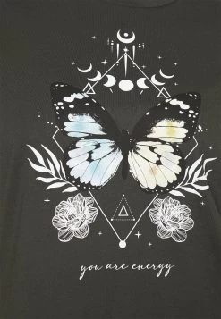 Print T-Shirt - Anthracite -Even&Odd d1f98538de124ccdb7292ef2d0562bbe