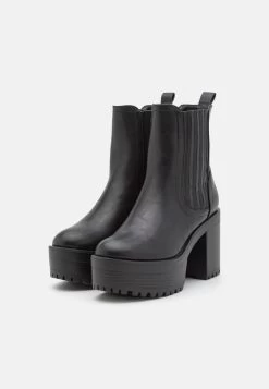 Platform Ankle Boots - Black -Even&Odd d66621c083664653b8ea884990068b47