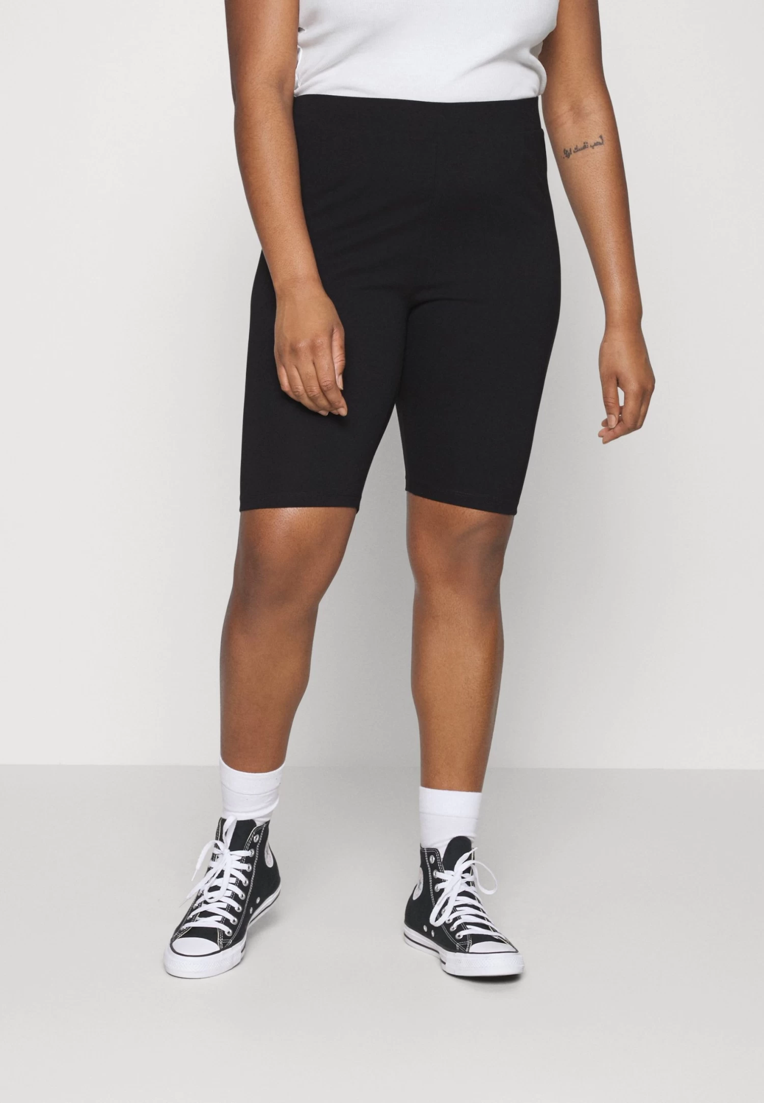 2 Pack- Shorts - Black/Mottled Light Grey 4 2 Pack- Shorts - Black/Mottled Light Grey - Image 4