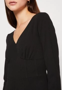 Even&Odd Wide Leg Long Sleeves Bodice - Jumpsuit - Black 11 Even&Odd Wide Leg Long Sleeves Bodice - Jumpsuit - Black -Even&Odd d8272963fe164b319e02f27977f90573