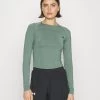 Long Sleeved Top - Dark Green