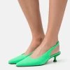 Even&Odd Classic Heels - Green