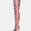 Even&Odd High Heeled Boots - Red