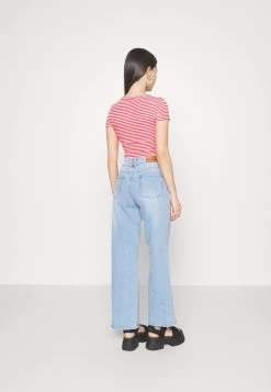 2 Pack - Basic T-Shirt - Red/White/Dark Blue -Even&Odd df85a81d22654fd9957eb412adf9a216