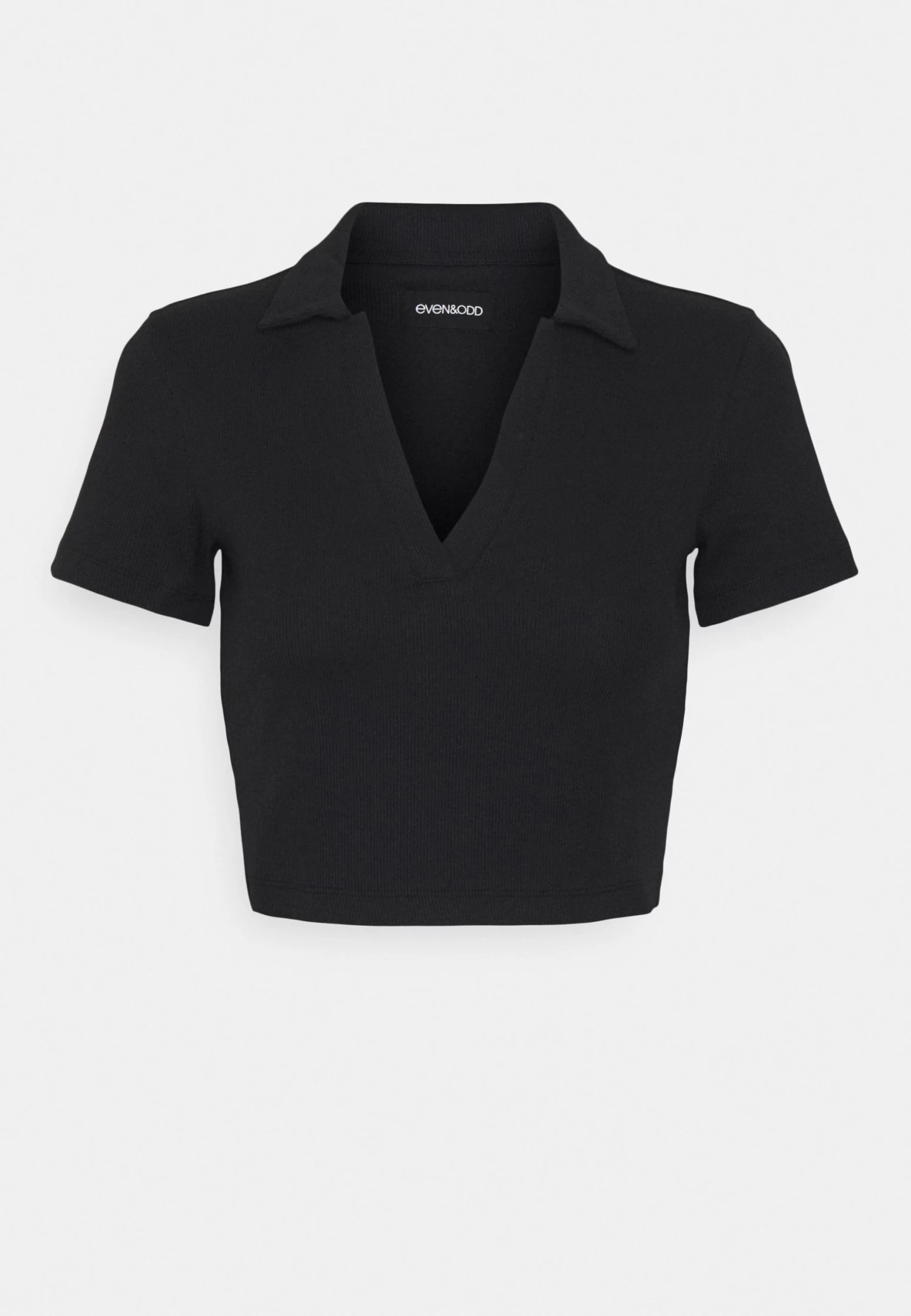 Even&Odd Polo Shirt - Black 4 Even&Odd Polo Shirt - Black - Image 4