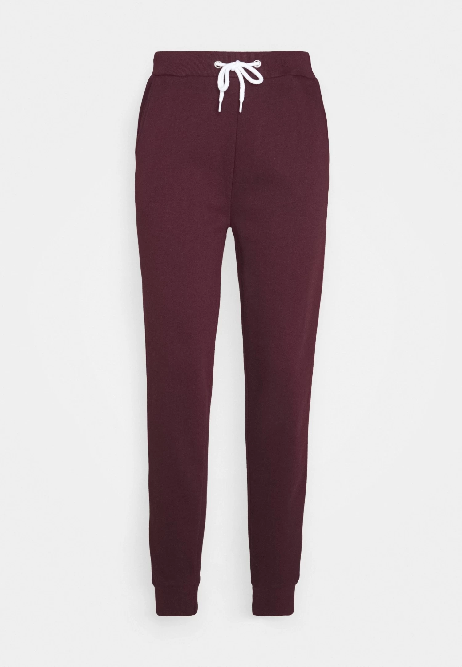 Even&Odd Regular Fit Jogger With Contrast - Tracksuit Bottoms - Dark Red 4 Even&Odd Regular Fit Jogger With Contrast - Tracksuit Bottoms - Dark Red - Image 4