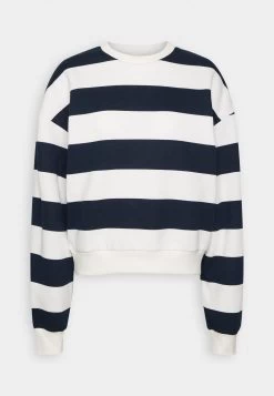 Even&Odd Sweatshirt - Dark Blue/White