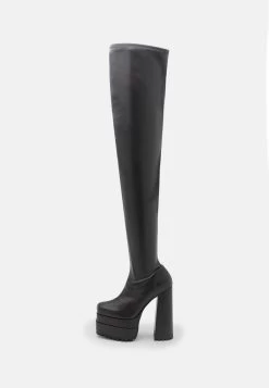 Over-The-Knee Boots - Black