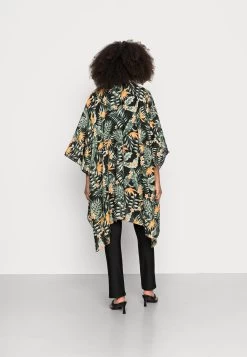 Even&Odd Summer Jacket - Black/Green/Yellow -Even&Odd e66272ad3002458daffbf347a3b84ad2
