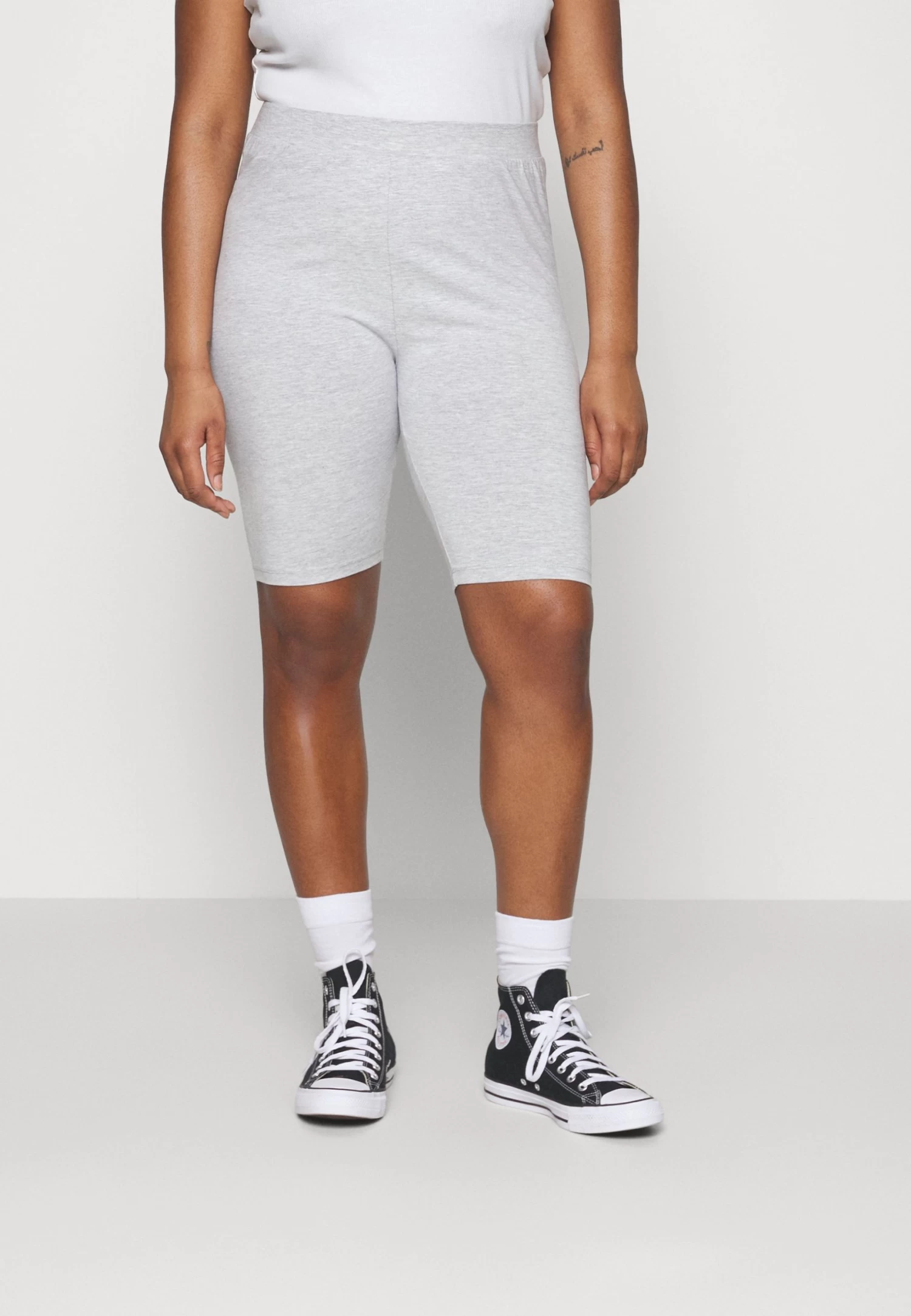 2 Pack- Shorts - Black/Mottled Light Grey 2 2 Pack- Shorts - Black/Mottled Light Grey - Image 2