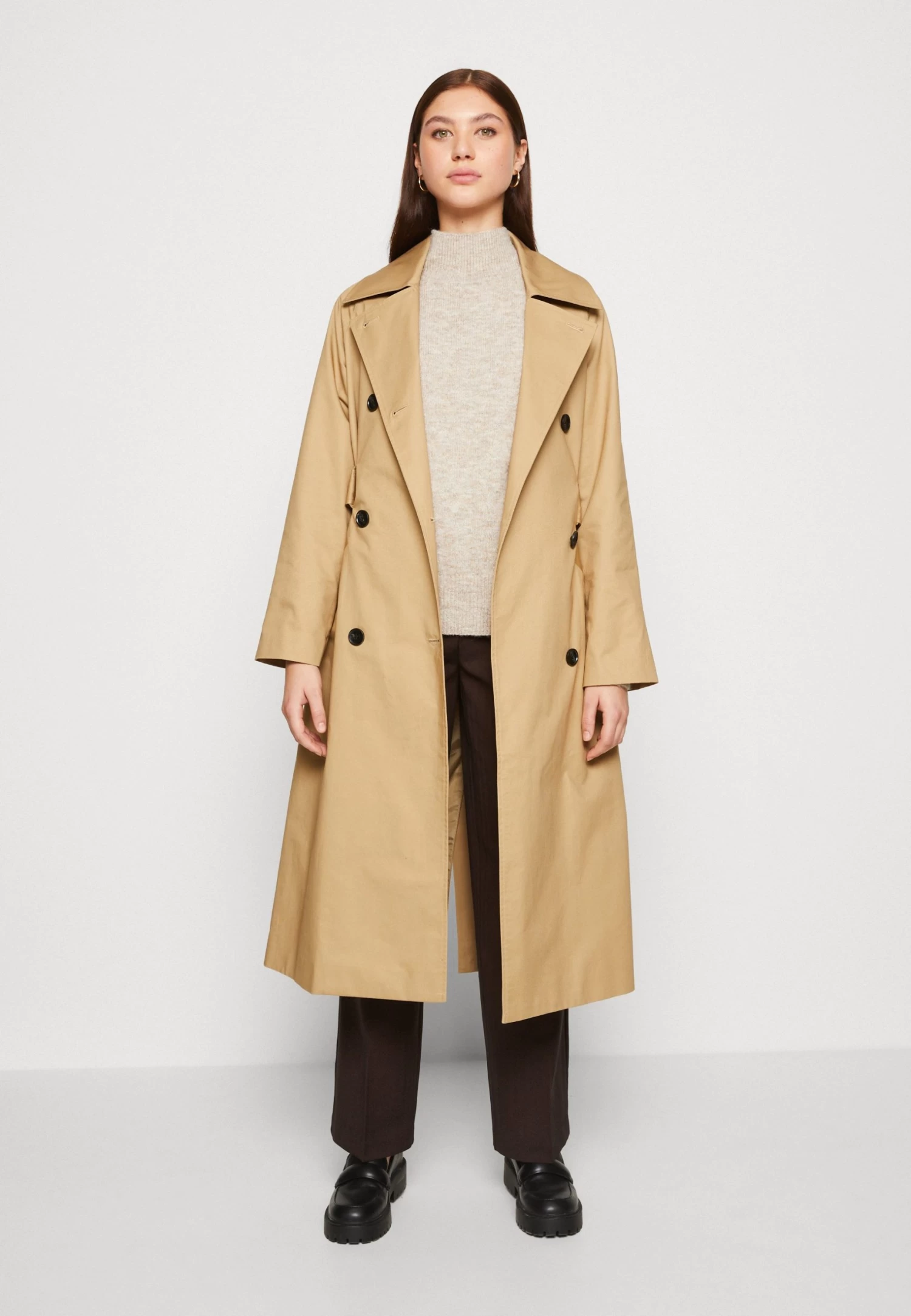 Even&Odd Trenchcoat - Beige 2 Even&Odd Trenchcoat - Beige - Image 2