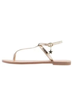 Even&Odd T-Bar Sandals - Gold -Even&Odd e983e5a3862940f1bc734e73aedb6baa