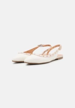 Even&Odd Slingback Ballet Pumps - White -Even&Odd eaea4b3e1302461cbaf5395e2a31d5c5
