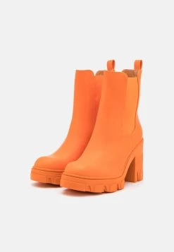 Even&Odd High Heeled Ankle Boots - Orange 8 Even&Odd High Heeled Ankle Boots - Orange -Even&Odd eb7ddf808cff4abab7295170458461e9