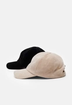 Even&Odd 2 Pack - Cap - Black/Beige 6 Even&Odd 2 Pack - Cap - Black/Beige -Even&Odd ecbd2d331538452981722cd39d092eac