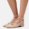 Even&Odd Slingback Ballet Pumps - Beige