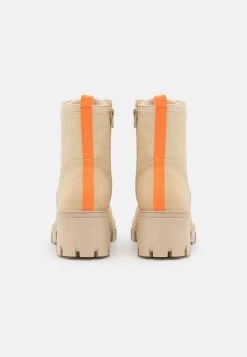 Even&Odd Lace-Up Ankle Boots - Beige -Even&Odd ed7b97249f034b28b2bb94320f30e105