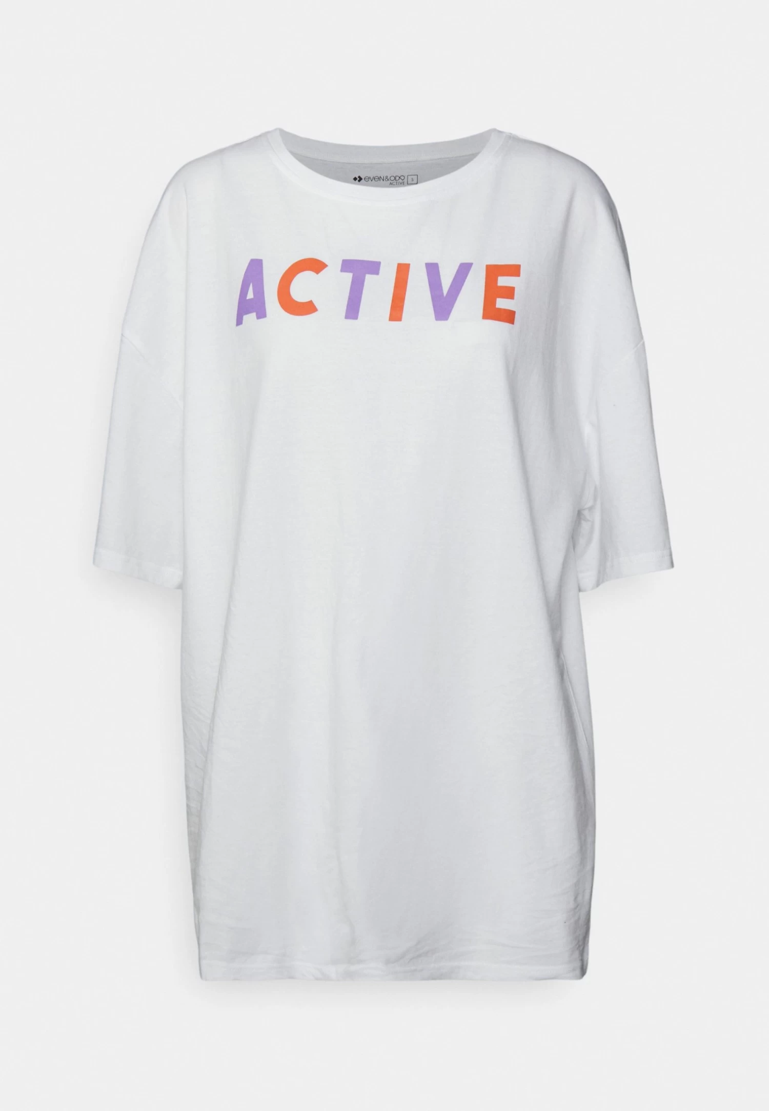 Oversized - Print T-Shirt - White 5 Oversized - Print T-Shirt - White - Image 5