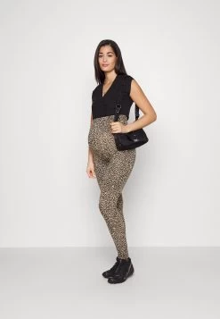 2 Pack - Leggings - Trousers - Black/Multi-Coloured