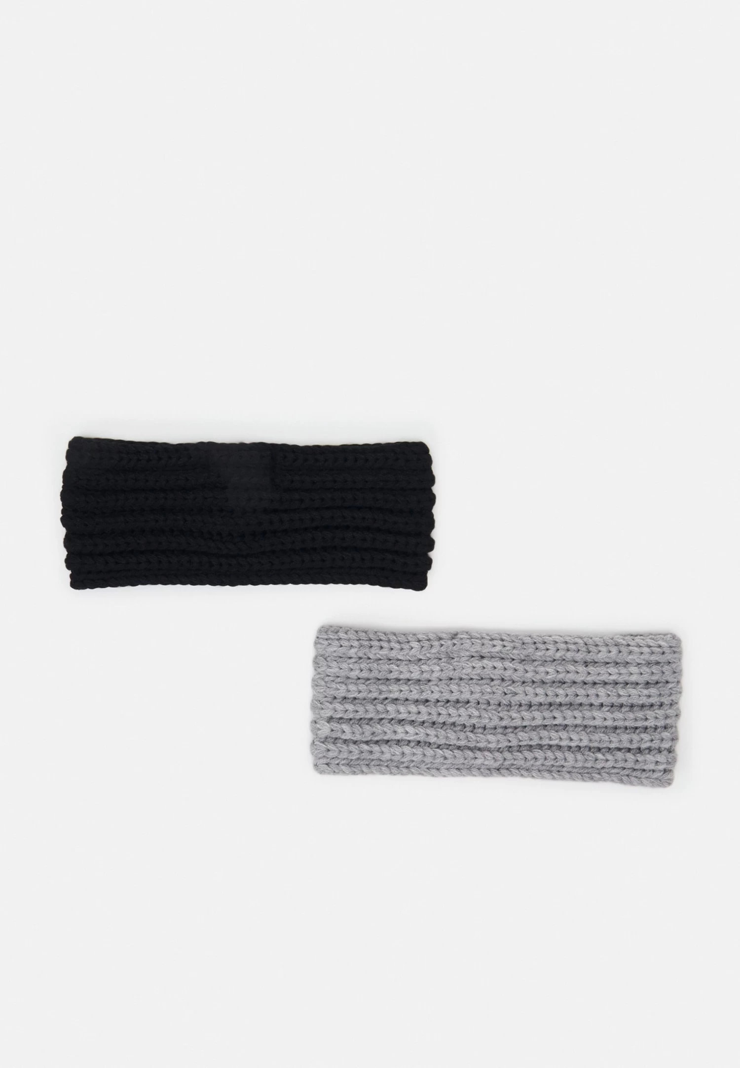 Even&Odd 2 Pack - Ear Warmers - Grey/Black 2 Even&Odd 2 Pack - Ear Warmers - Grey/Black - Image 2