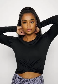 Long Sleeved Top - Black 9 Long Sleeved Top - Black -Even&Odd f48c86f4f2814cde8d79a39f3711e82a