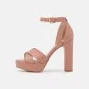 Even&Odd High Heeled Sandals - Light Pink